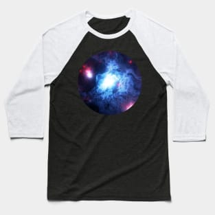 Blue glowing nebula Baseball T-Shirt